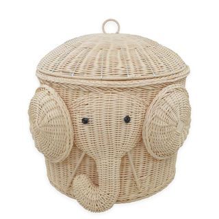 FOR SALE!!  CUTE & UNIQUE RATTAN STORAGE - BUY NOW!!
