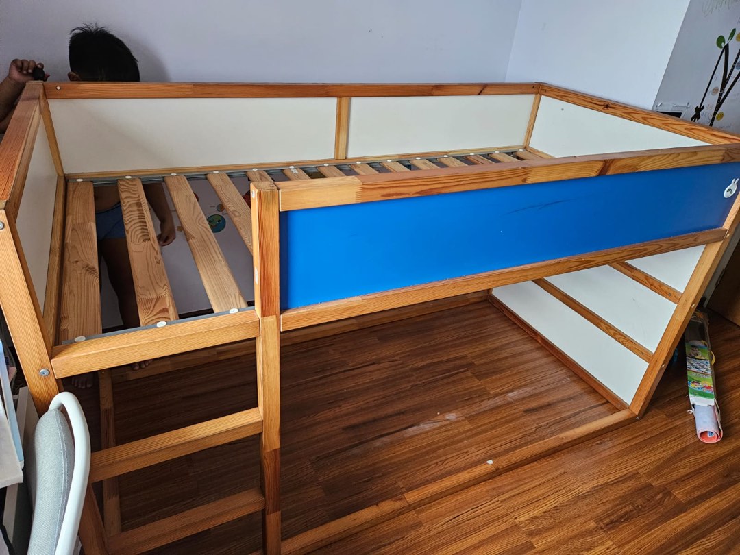 [FREE] IKEA KURA bed frame, Babies & Kids, Baby Nursery & Kids