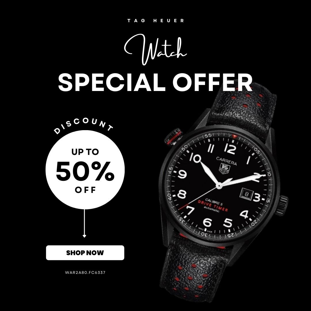 Free Shipping Tag Heuer Carrera Automatic Men Watch WAR2A80.FC6337 Jam tangan Lelaki