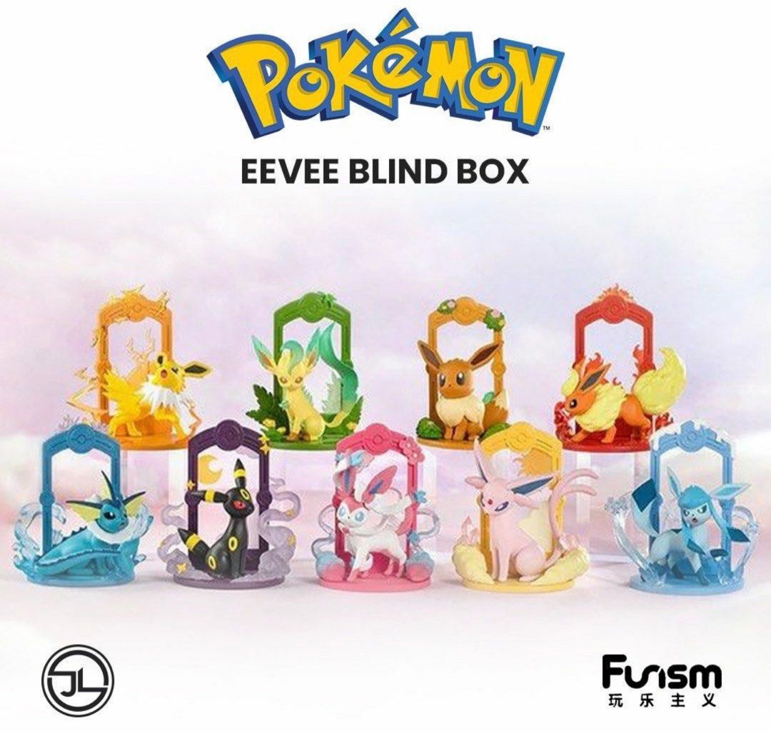 Eevee evolution figure set top