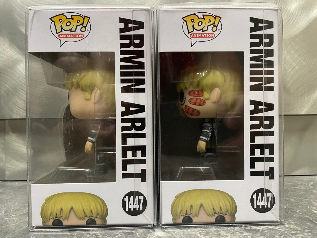 Funko Pop - Attack on Titan AOT - 1447 - Armin Arlelt (Chase)