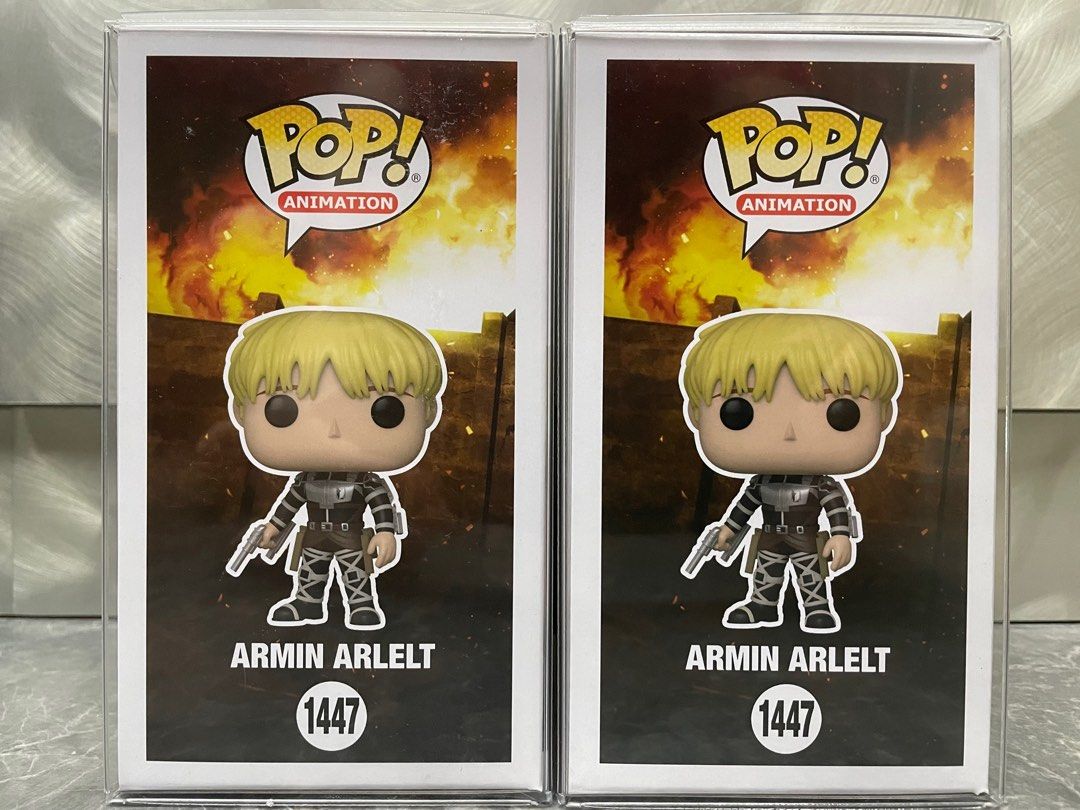 Funko Pop - Attack on Titan AOT - 1447 - Armin Arlelt (Chase)