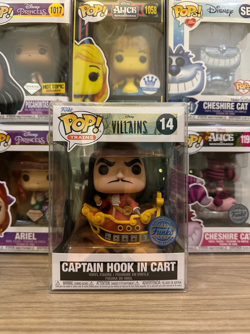 Funko Pop Captain Hook in Cart, Hobbies & Toys, Toys & Games on Carousell