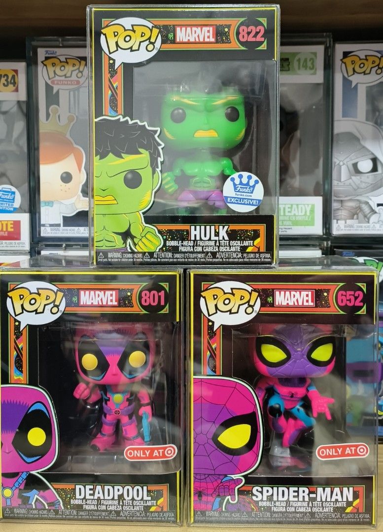 Spiderman sales hulk pop