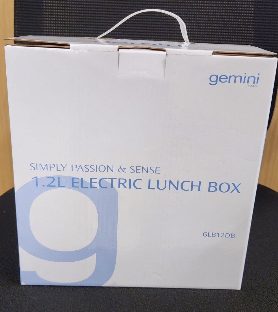 Gemini 1.2 L Electric Lunch Box 迷你雙層蒸煮飯盒(海軍藍), 家庭電器, 其他家庭電器 Carousell
