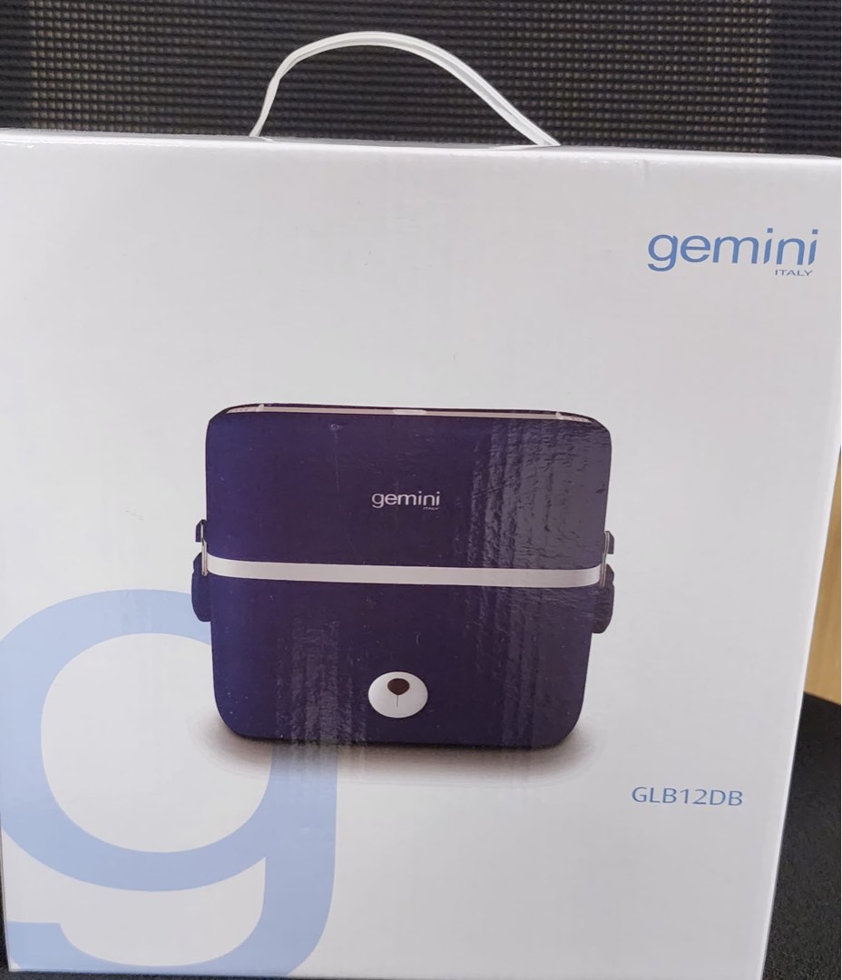 Gemini 1.2 L Electric Lunch Box 迷你雙層蒸煮飯盒(海軍藍), 家庭電器, 廚房電器, 鍋具 Carousell