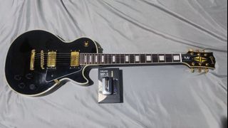 Gibson Les Paul Black Beauty + NUX Mighty Plug Pro