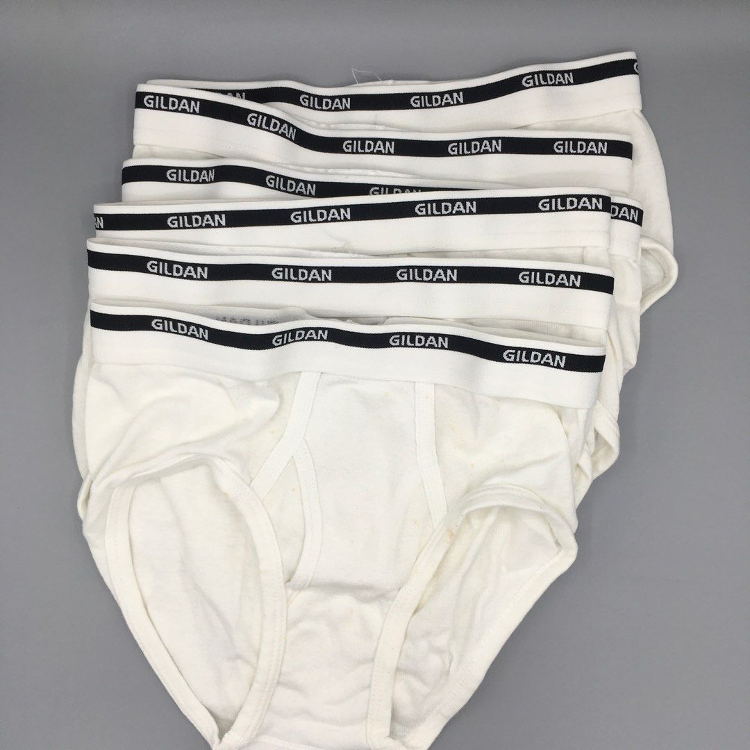 Gildan white briefs - boys Large or mens extra small xs, Men's Fashion,  Bottoms, Underwear on Carousell