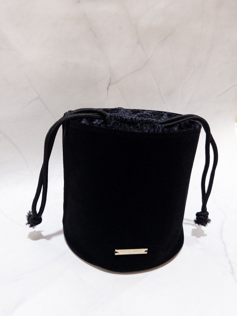 Armani store drawstring bag