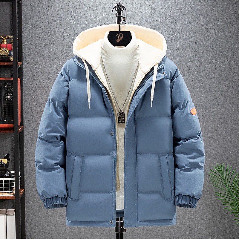 Mens branded store parka coats