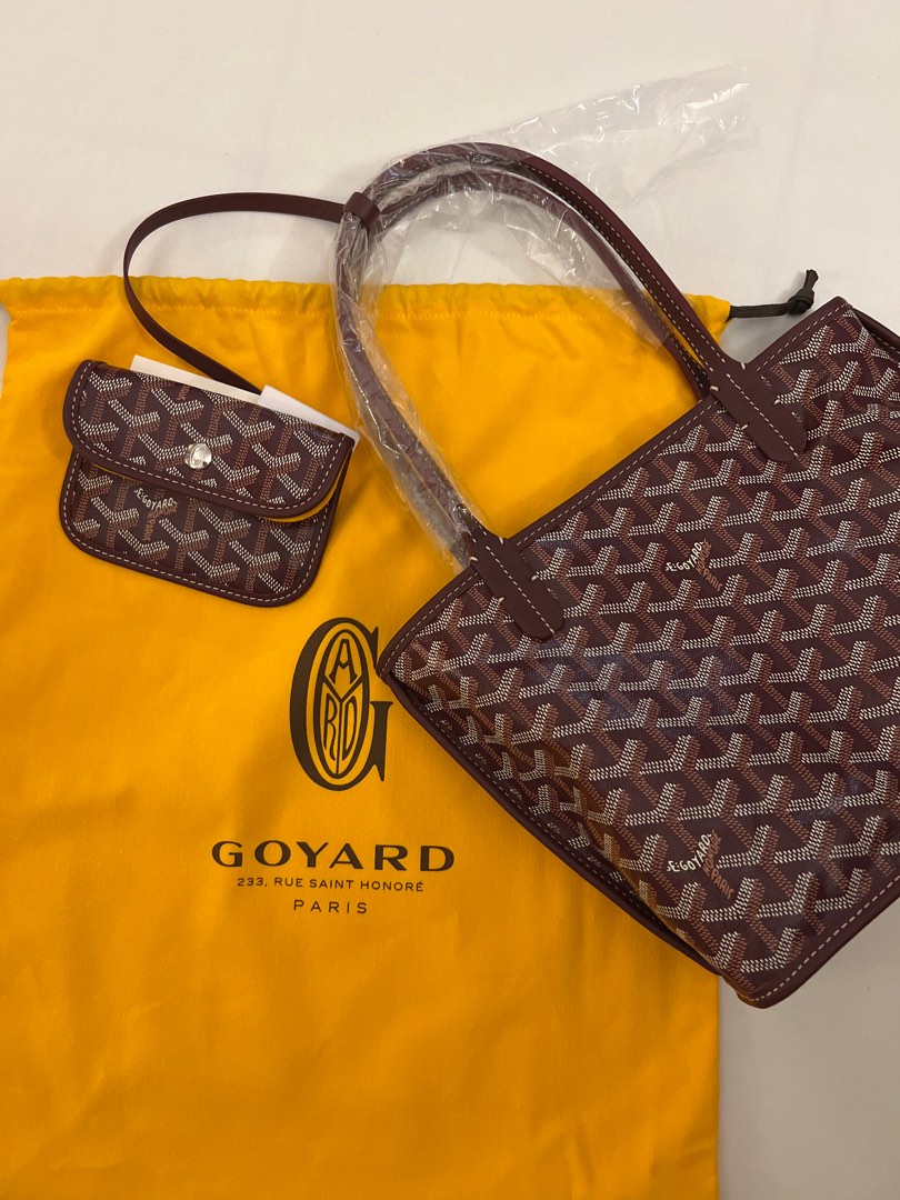 Pre-order Goyard Saigon Mini Size Navy, Luxury, Bags & Wallets on Carousell