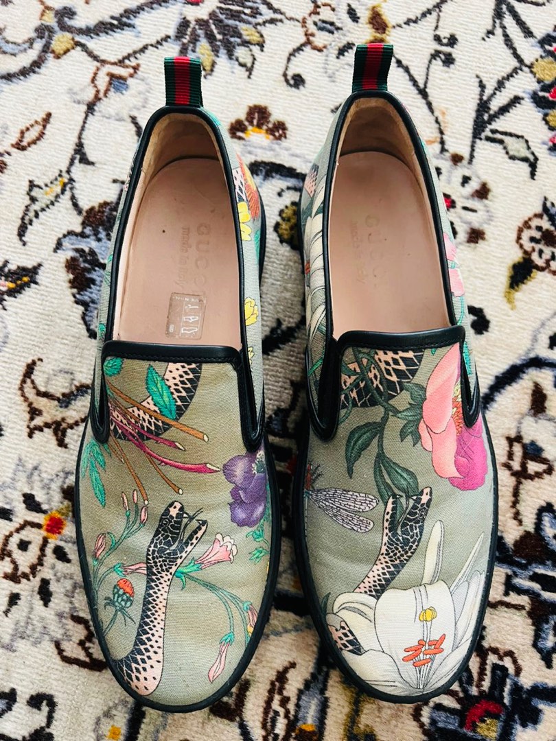 Gucci flora snake sneaker online