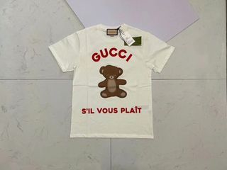 T-shirt Gucci x Palace Blue size L International in Cotton - 35153621