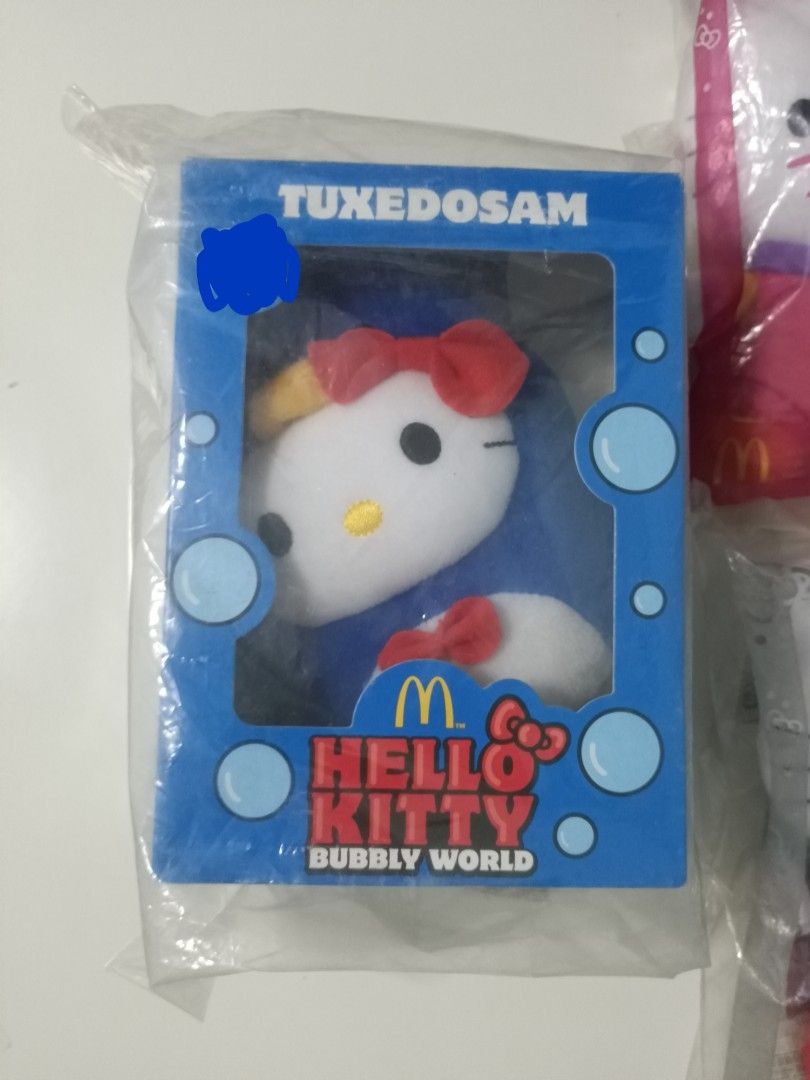 Hello Kitty McDonald's Bubbly World Tuxedosam Birdie Hamburglar