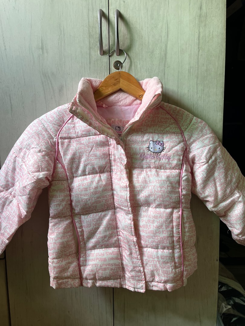 Hello kitty puffer jacket new arrivals