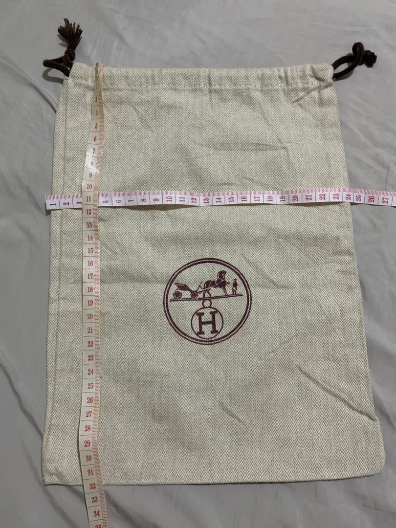 Housse De Protection Hermès 45x43cm - Dustbag Officiel Pour Sac Ou Accessoire