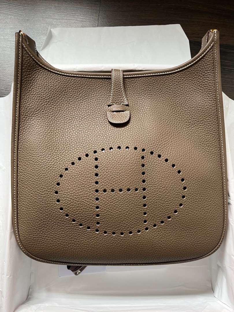 Hermes Evelyne 29 Etoupe CK Z