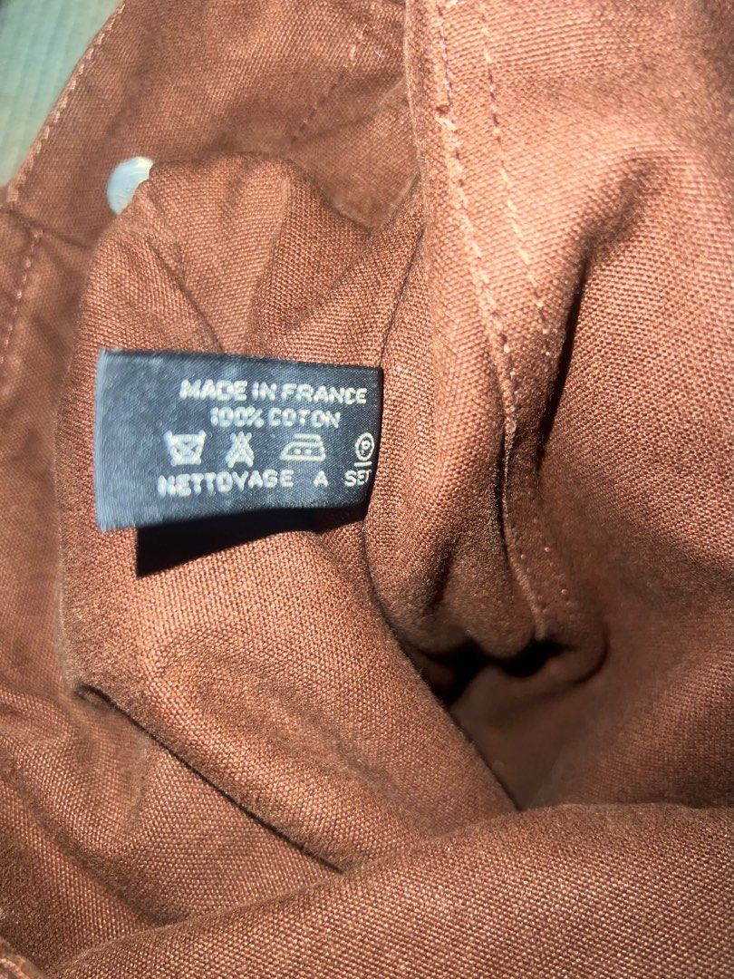 Hermès Vintage - Fourre Tout Besace MM Bag - Brown - Canvas Bag - Luxury  High Quality - Avvenice