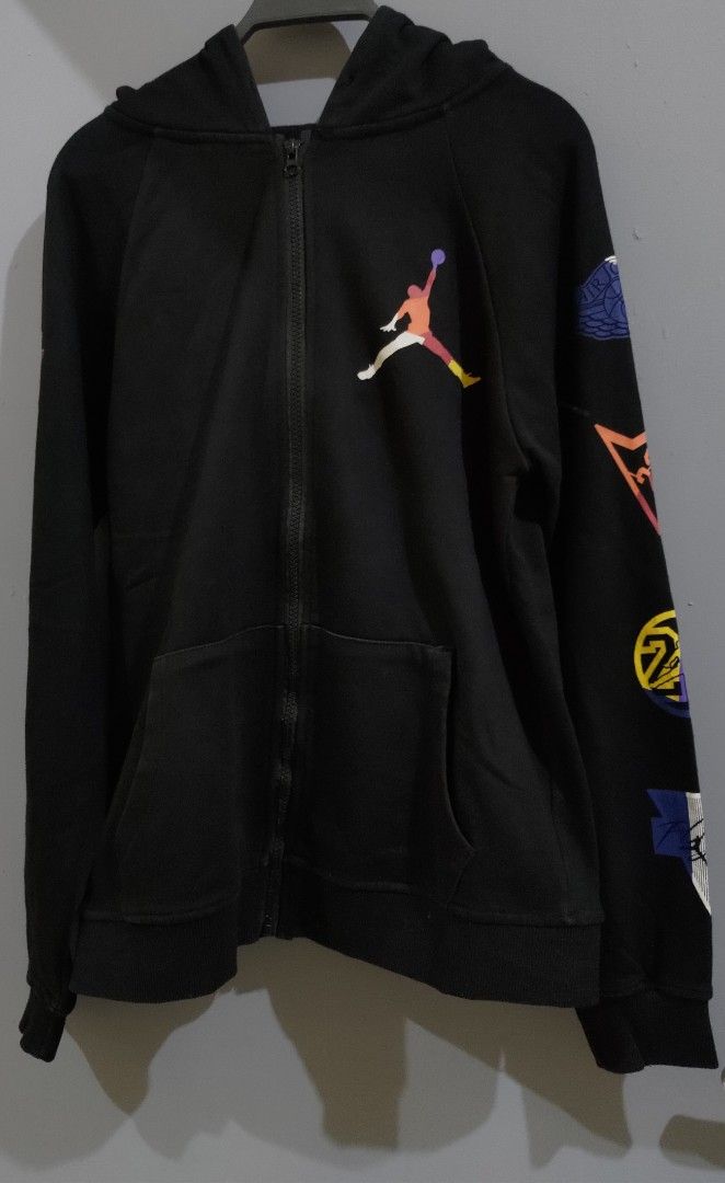 Hoodie Air Jordan Jumpman Second Original, Fesyen Pria, Pakaian