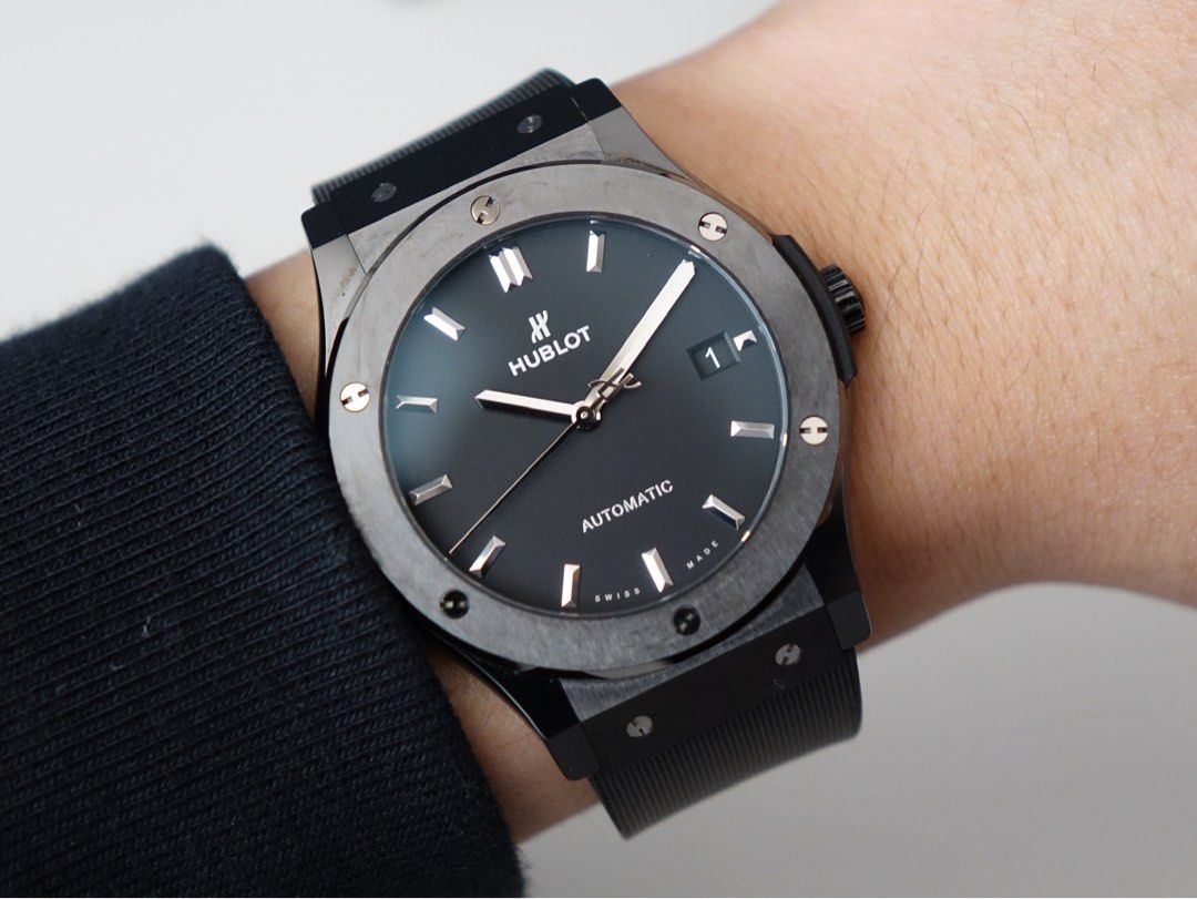 Hublot Classic Fusion 45 Black Magic 511.CM.1171.RX Luxury