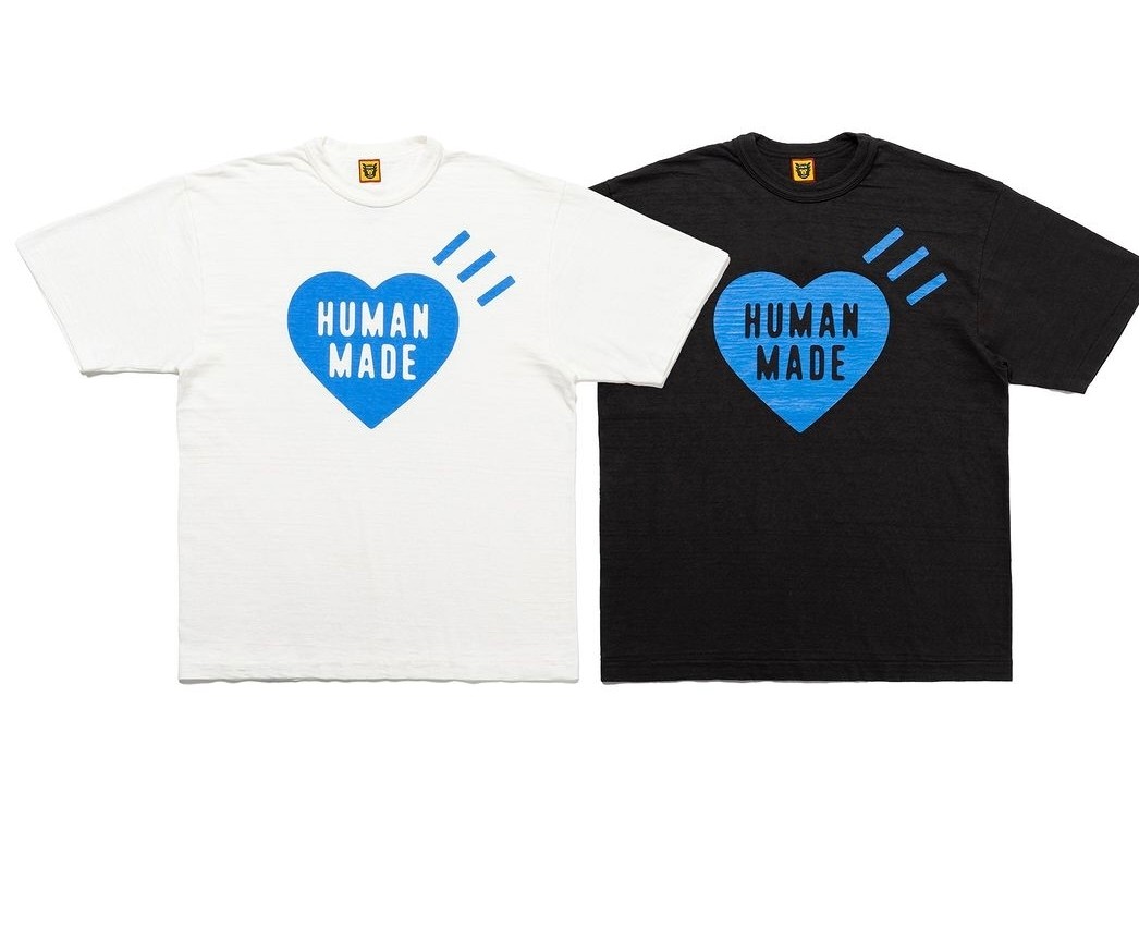 Human Made Heart Logo Tee #2210, Men's Fashion, Tops & Sets, Tshirts & Polo  Shirts on Carousell