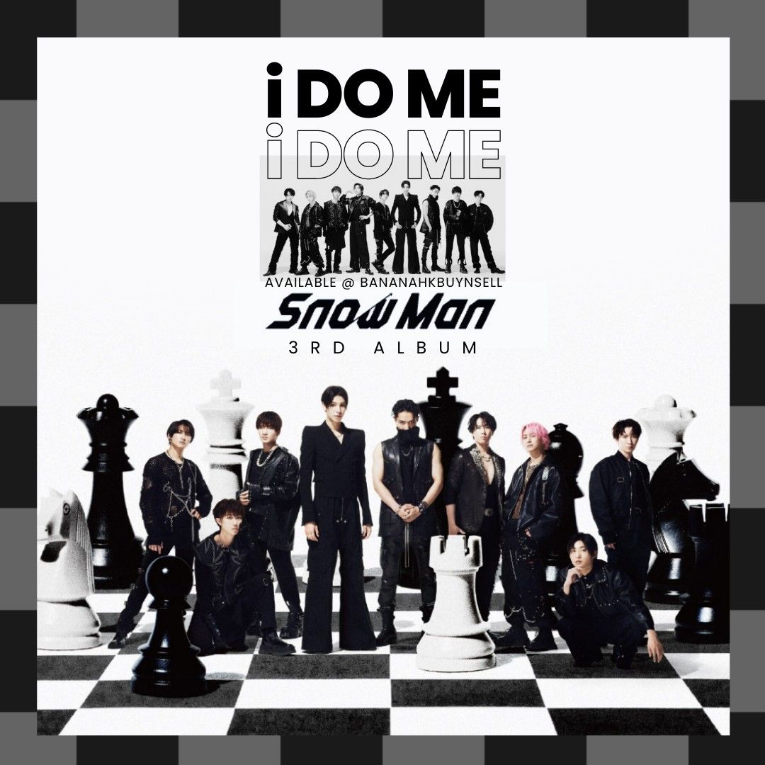 ⛄i DO ME SnowMan 控碟LIVE DVD & Blu-ray「Snow Man 1st DOME tour 