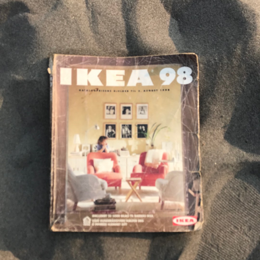 Ikea 1998 Catalogue book Ikea archive museum Full Completed Content