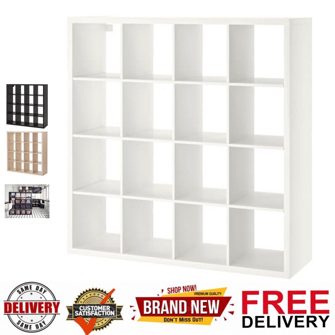 IKEA Kallax Shelving Unit 16 cubes shelving unit KALLAX Shelving unit