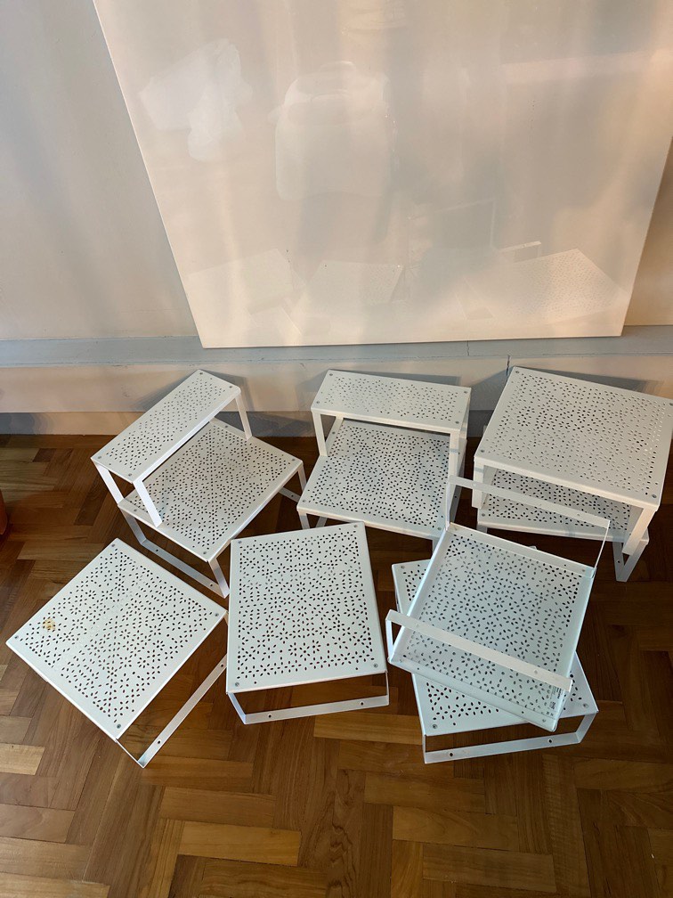 IKEA kitchen cupboard racks, Furniture & Home Living, Home Improvement