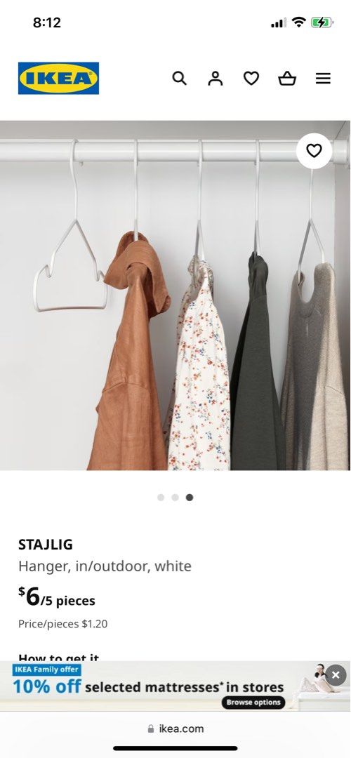 https://media.karousell.com/media/photos/products/2023/10/30/ikea_stajlig_clothes_hanger_in_1698668423_661e3504_progressive.jpg