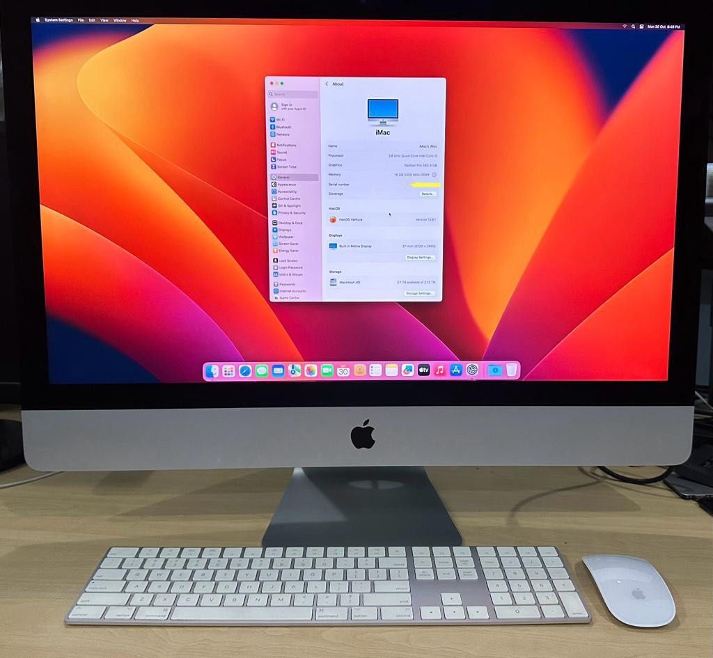 iMac (Retina 5K, 27-inch, 2017) - Macデスクトップ