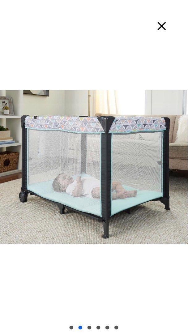 Ingenuity smart & simple travel cot bryant sales