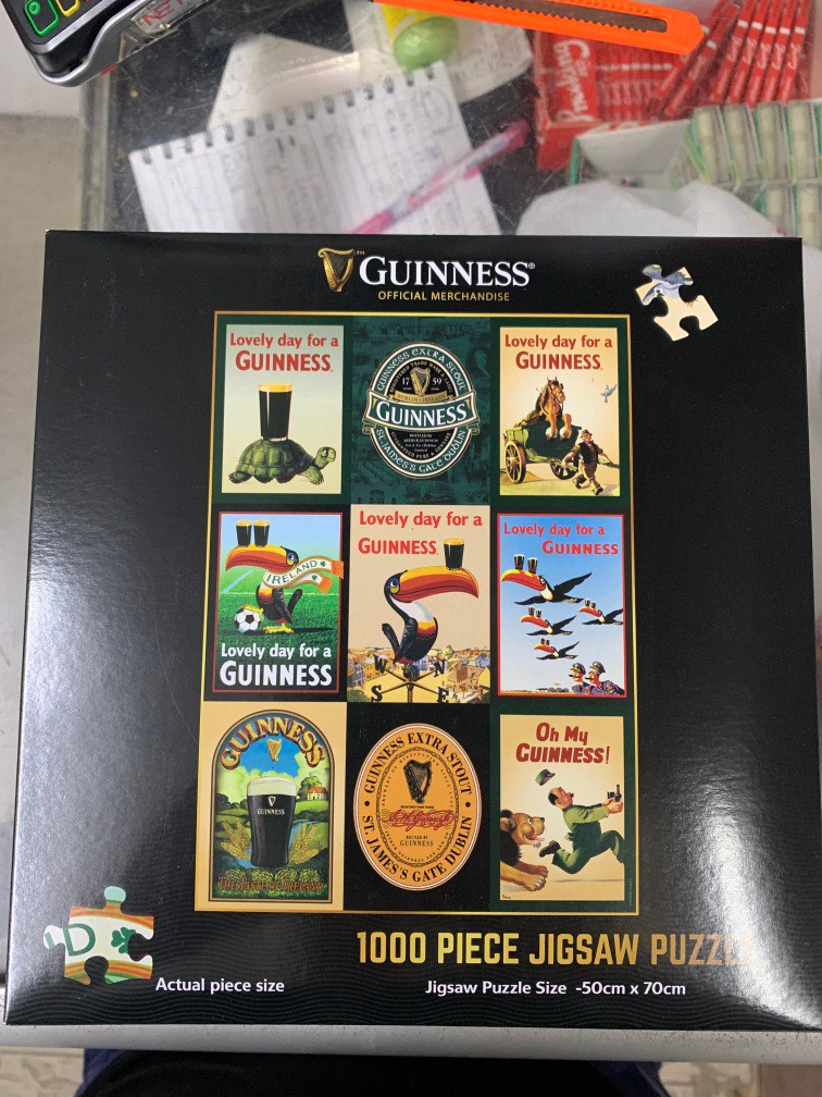 Jigsaw Puzzle (Guinness), Hobbies & Toys, Toys & Games on Carousell