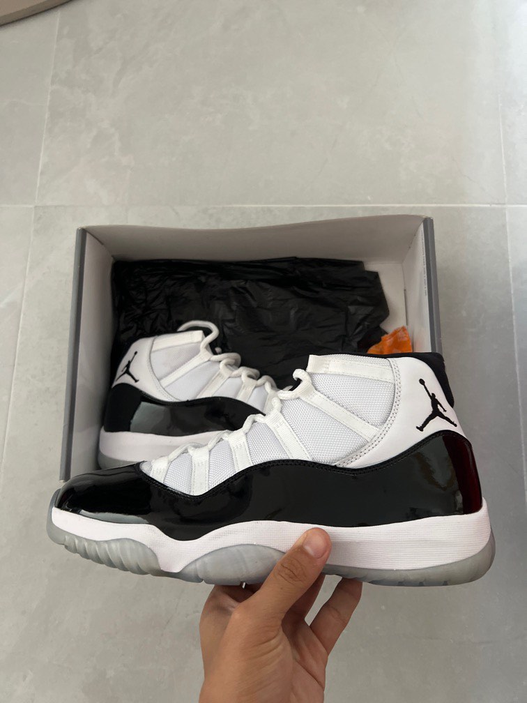 gray concords jordans
