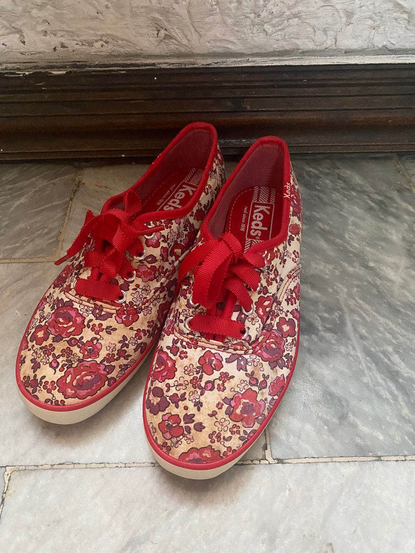 keds women's floral shoes