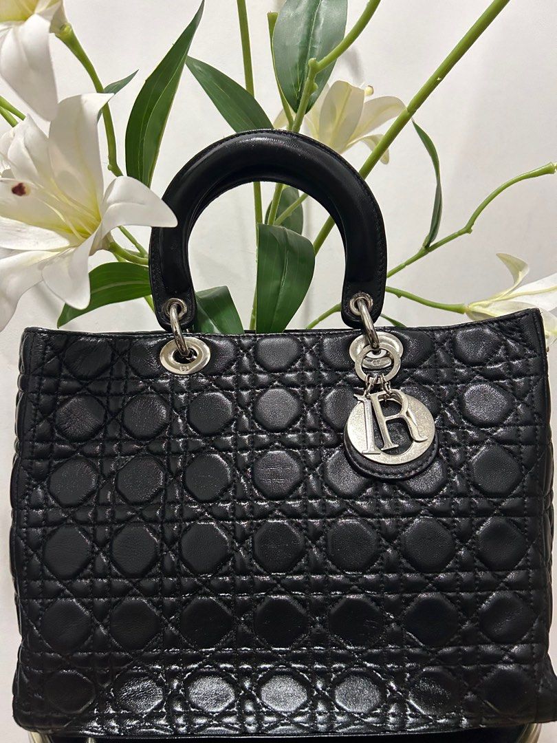 Lady dior lambskin deals
