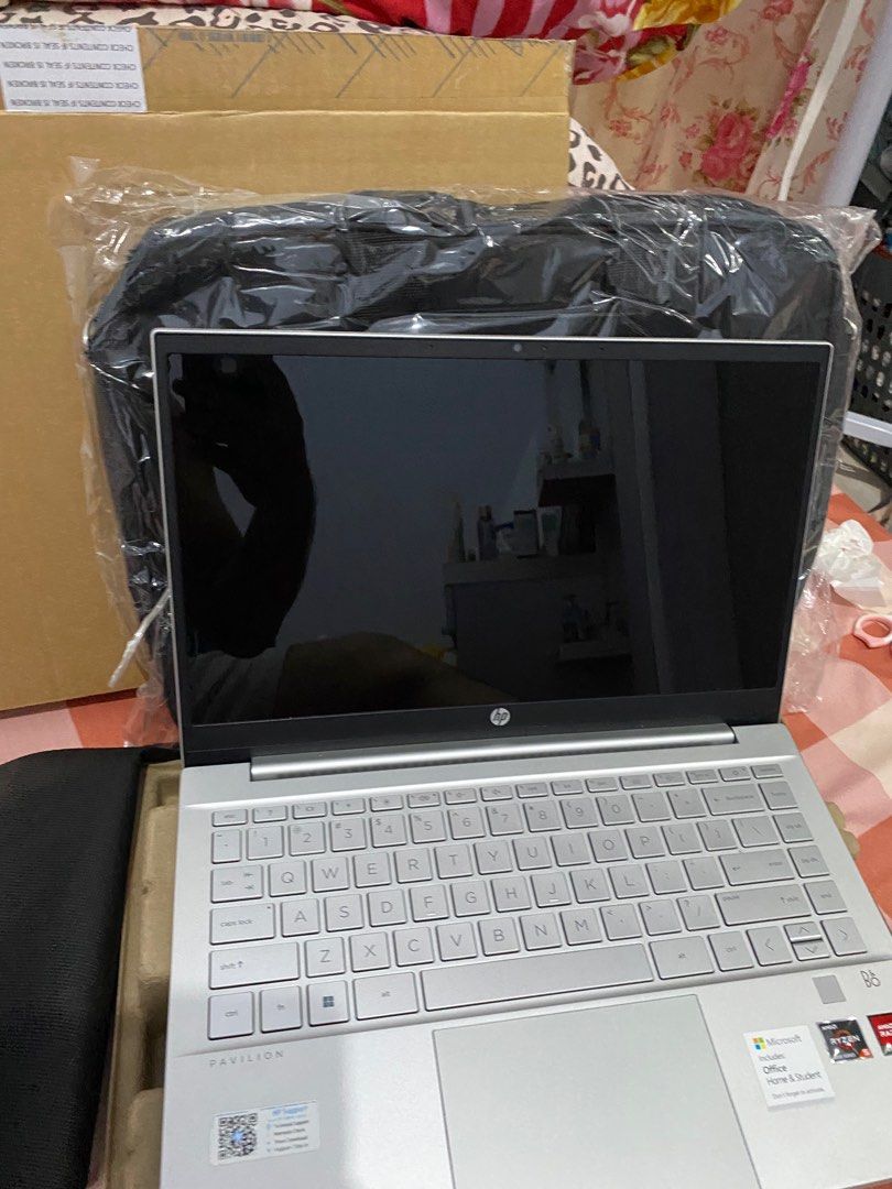 Laptop HP pavilion amd rayzen 5 5500u, Elektronik, Komputer, Laptop di ...