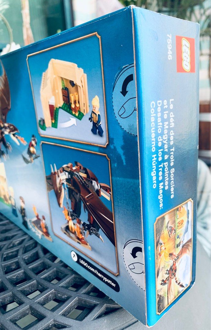 défi du dragon harry potter