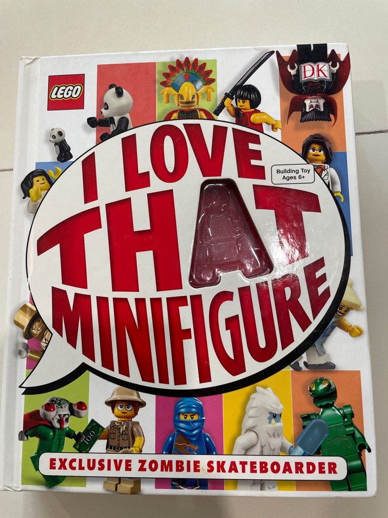 Lego I love that Minifigure book Hobbies Toys Books Magazines Children s Books on Carousell