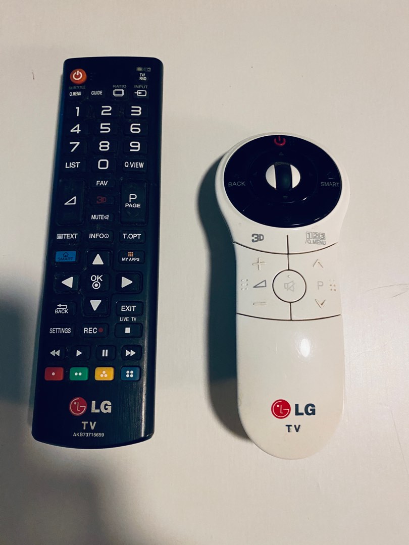 LG tv remote controls, TV & Home Appliances, TV & Entertainment, TV