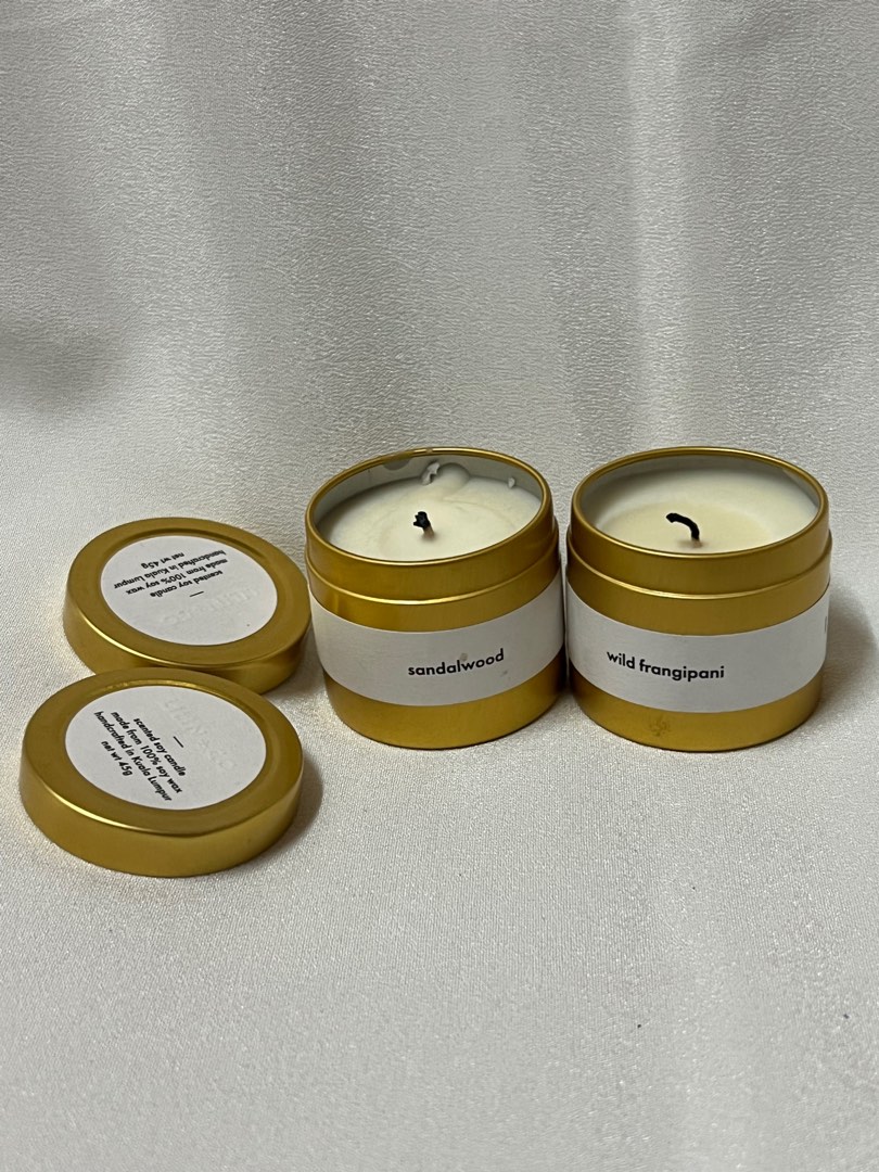 Lilin + Co Candles Sandalwood & Frangipani, Beauty & Personal Care, Fragrance & Deodorants on