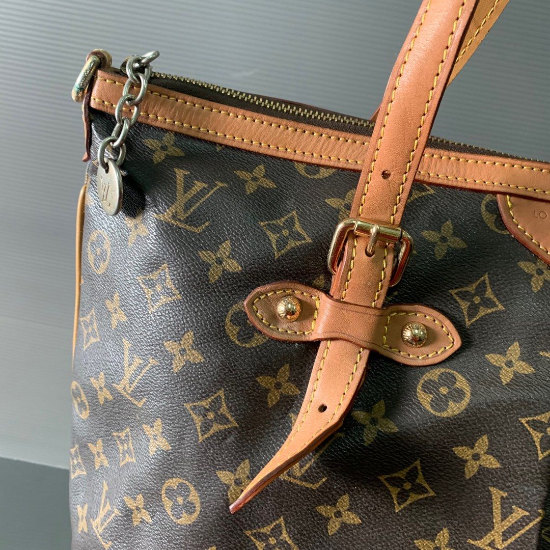 Louis Vuitton Palermo GM & Cabas Mezzo Bag Comparison 