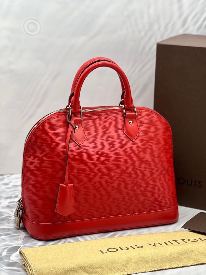 Louis Vuitton Alma Pm Epi Leather Shw (Red) – ValiseLaBel