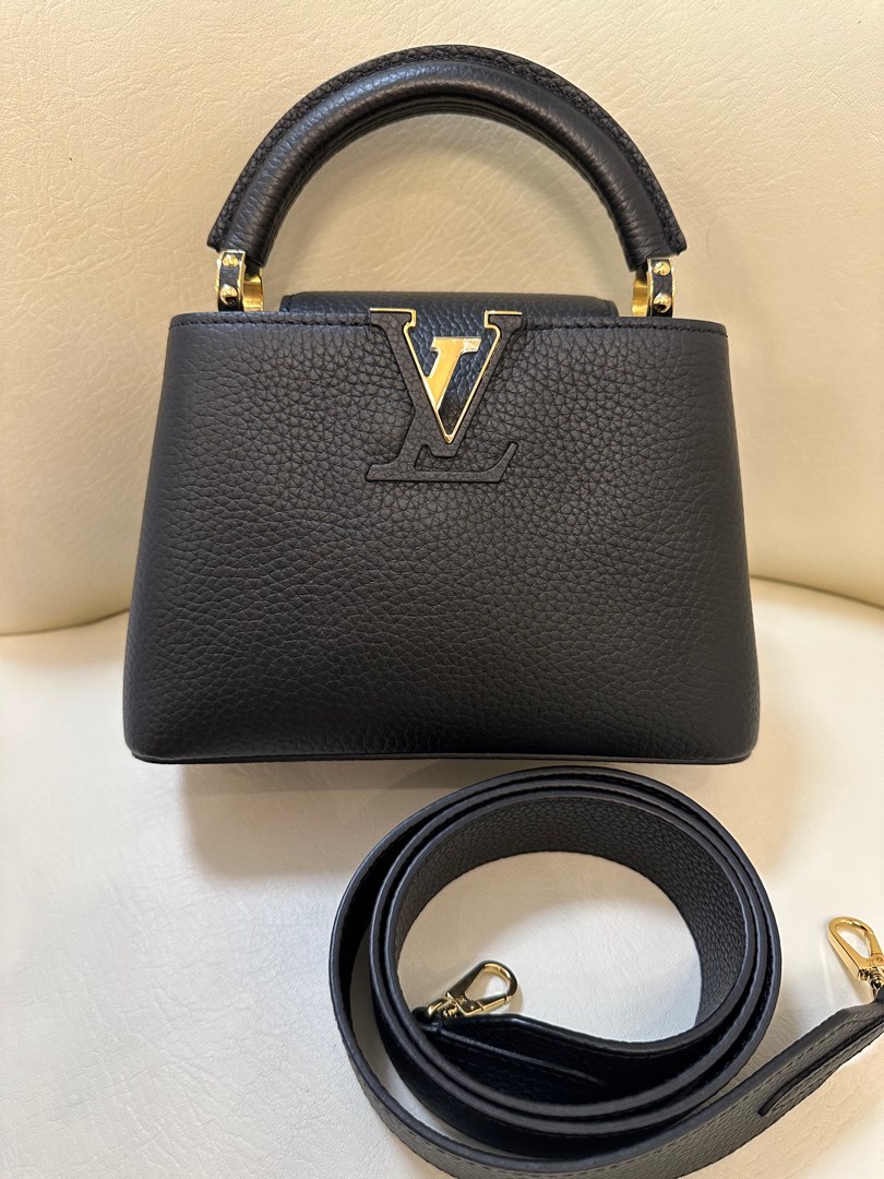 Louis Vuitton Capucines in Ostrich Leather, Luxury, Bags & Wallets on  Carousell