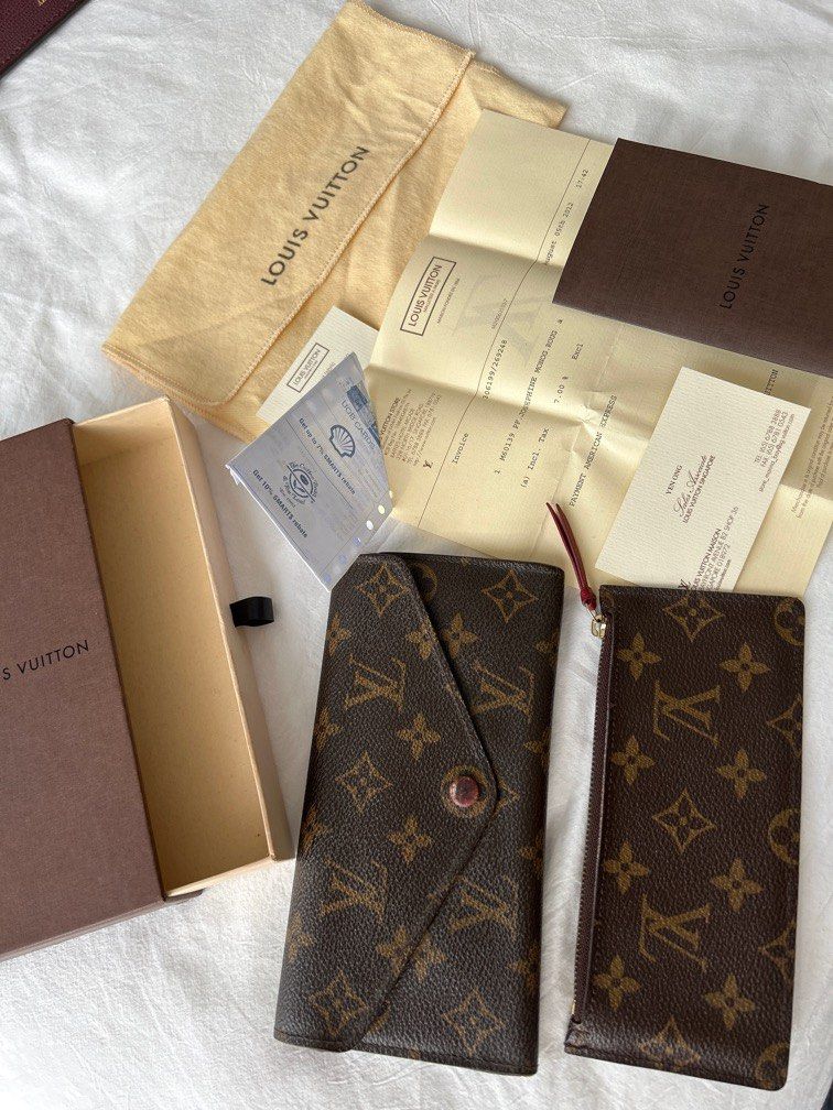 Louis Vuitton Ariane Compact Wallet, Luxury, Bags & Wallets on Carousell