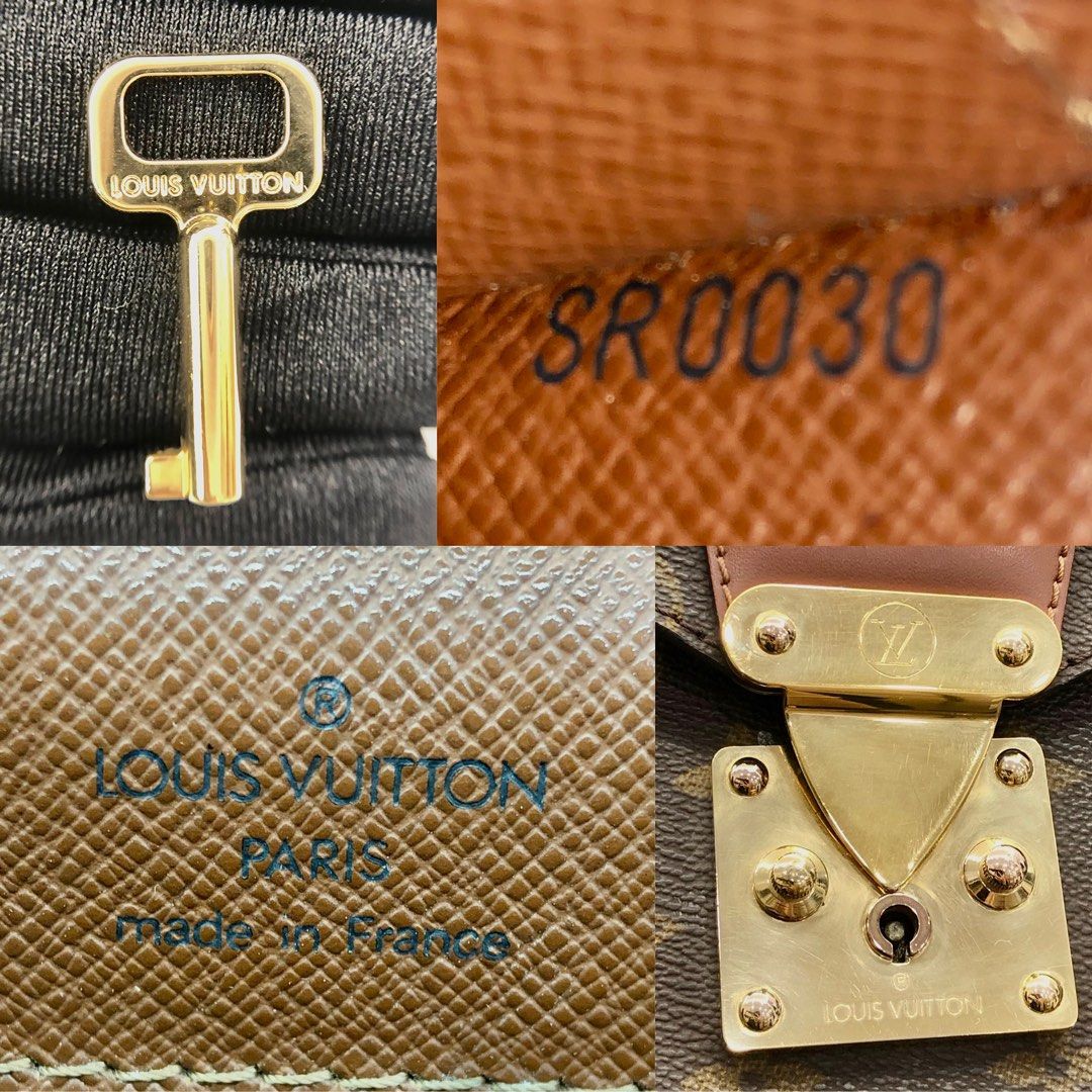 Louis Vuitton Monogram Monceau 25 Hand Bag 2way M51185 LV Auth rd5422 Cloth  ref.982575 - Joli Closet