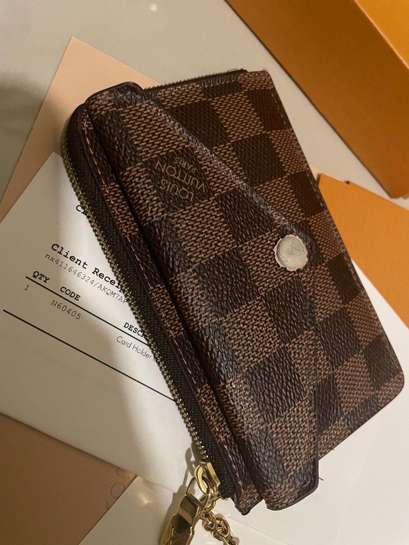 LOUIS VUITTON RECTO VERSO CARD HOLDER N60405 MADE IN FRNCE