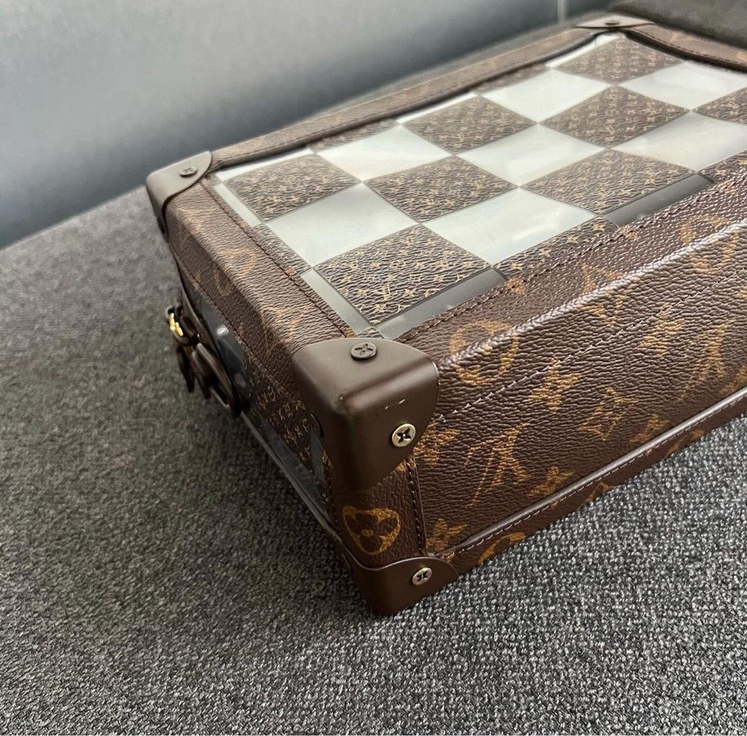 Louis Vuitton Soft Trunk Chess Medium Monogram Vinyl, Luxury, Bags &  Wallets on Carousell