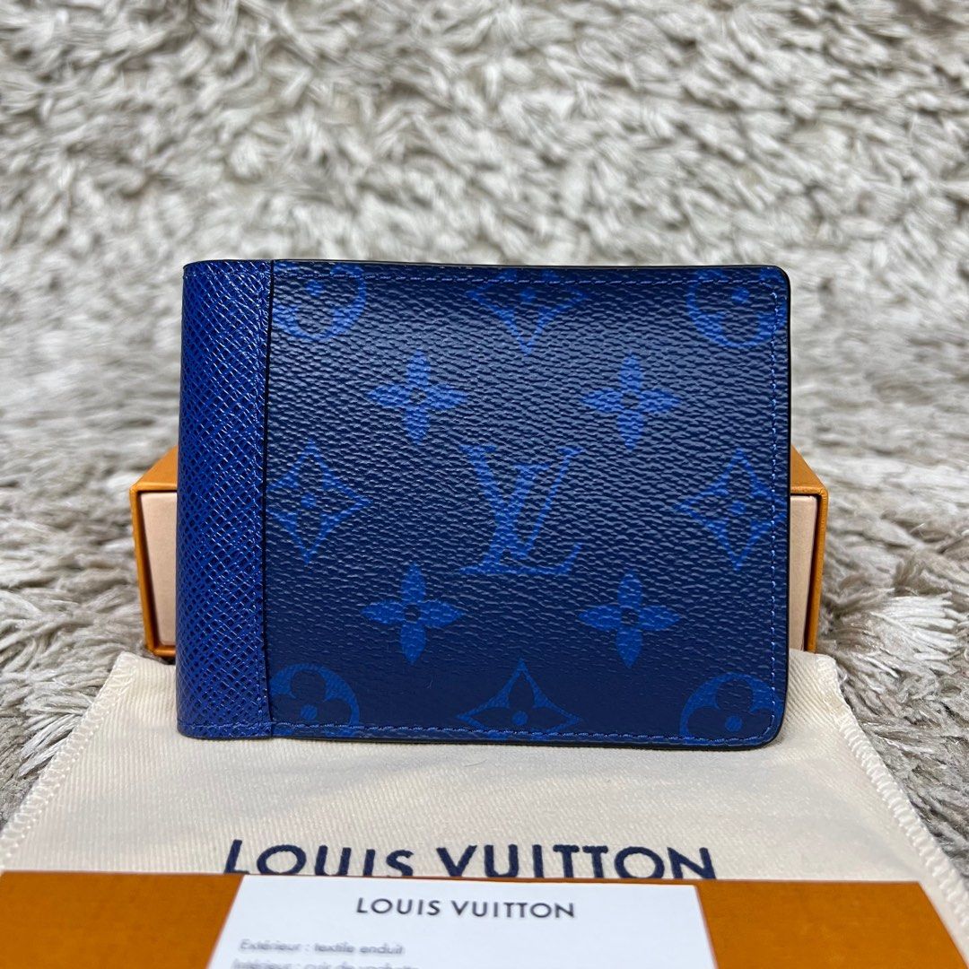 Louis Vuitton Taigarama Multiple Wallet Cobalt