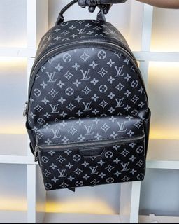 LV LV Unisex Campus Backpack Giant Damier Ebene Coated Canvas in 2023